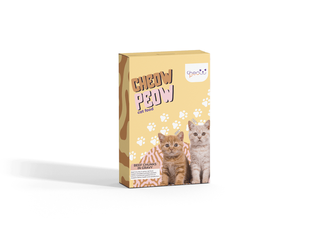 Cat Food Beef Chunks In Gravy