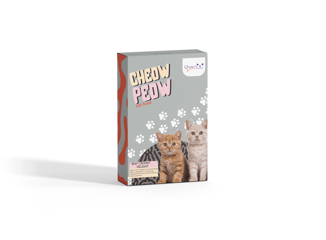 Cat Food Beef Creamy Delight