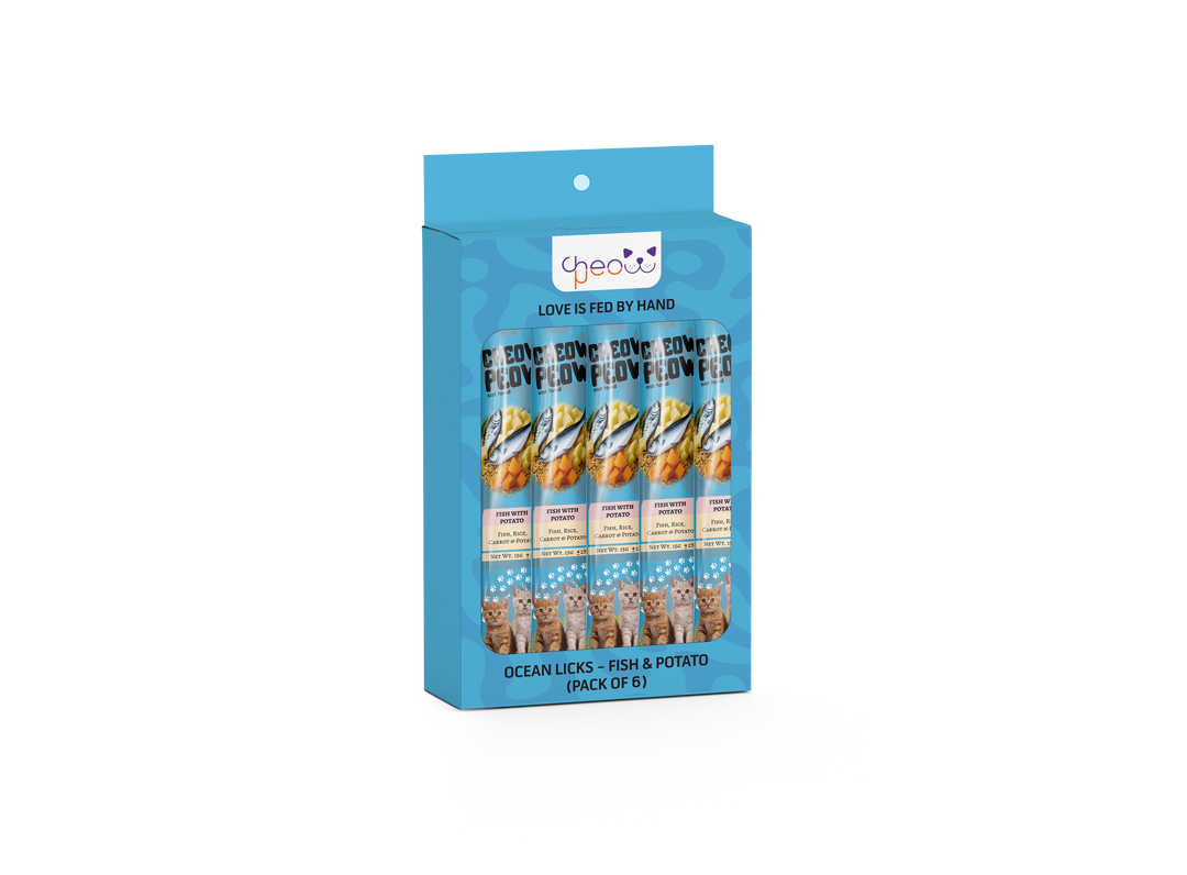 Ocean Licks Fish - Cat Treats Strips