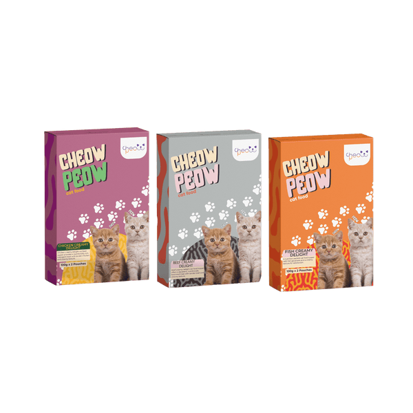 Pack of 3 (Creamy: Chicken, Beef, Fish)