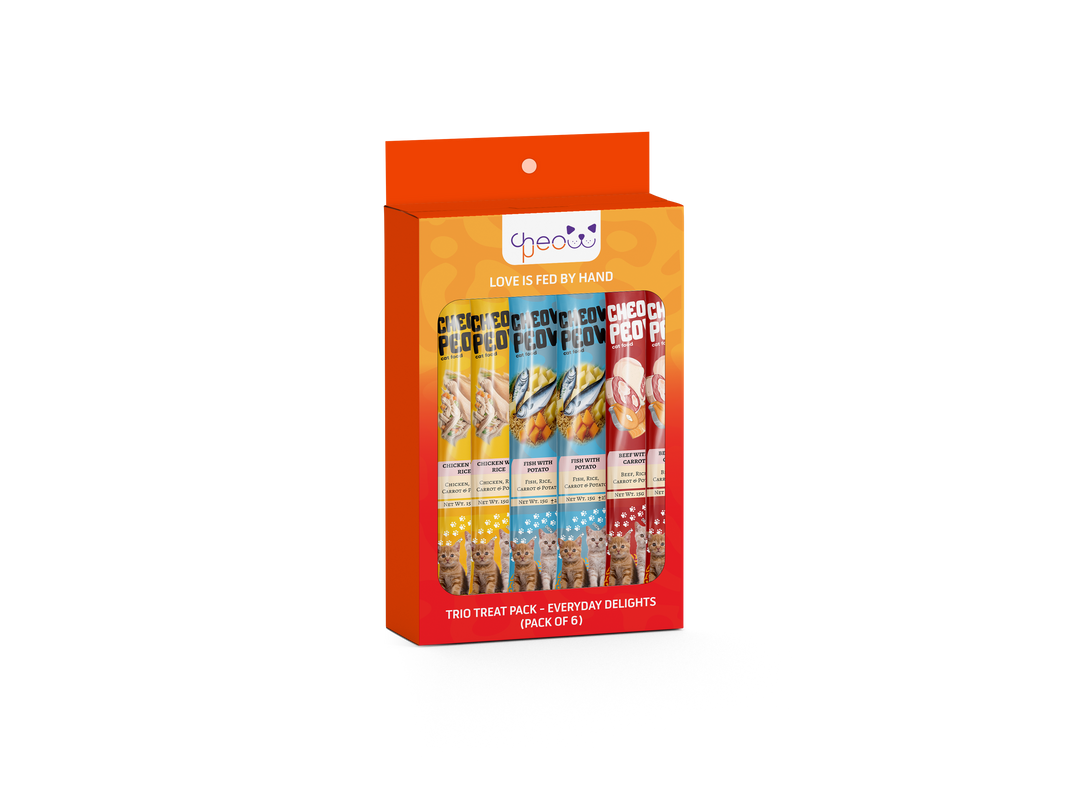 Trio Treat Pack - Cat Treat Strips