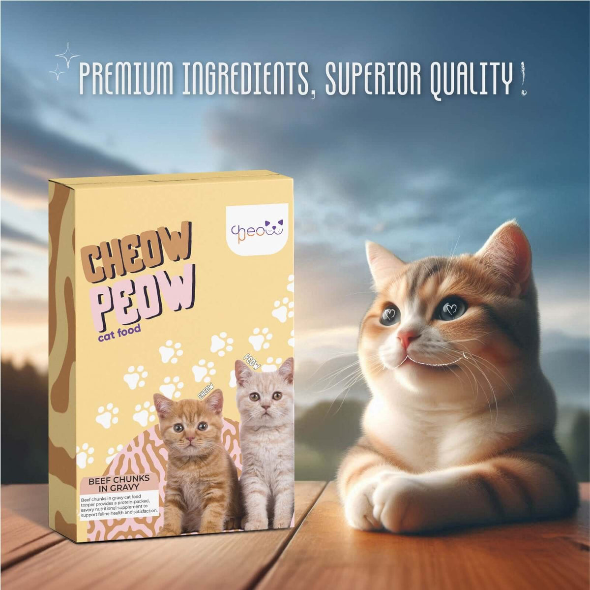 Best Cat Food Brand in Pakistan – Cheow Peow - Cat Food